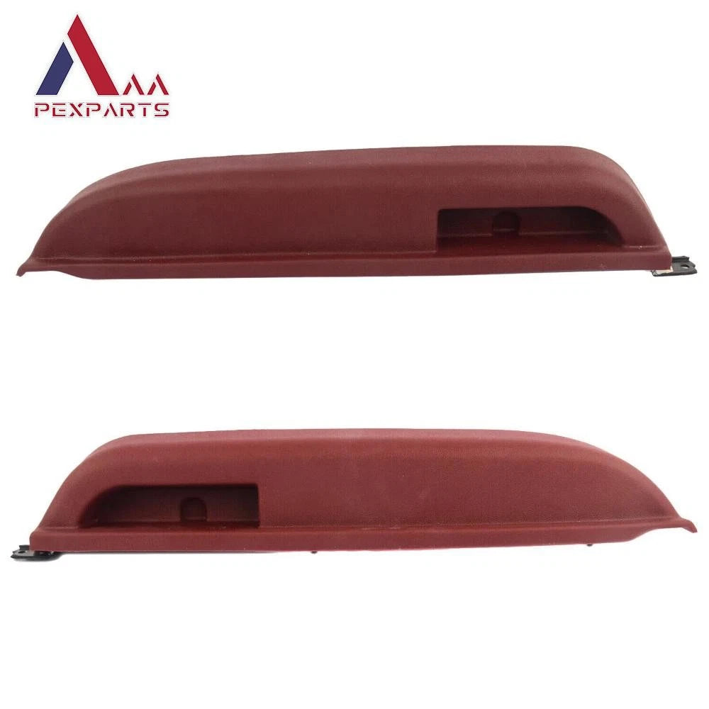 2X Front Door Armrest Red for Chevrolet GMC C/K 1500 2500 3500 (1990–1994) 15691218, 15691217