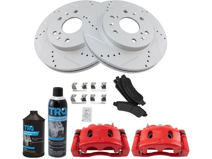 Set of 4 Brake Pads Rotors Calipers for Cadillac Escalade EXT (2008) 39734CVYZ