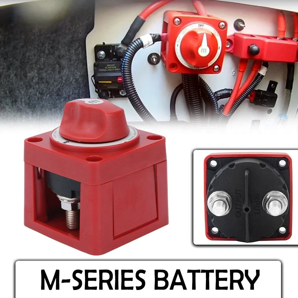 Dual Battery Selector Switch for Marine Boat (6006 M-Series, 300A)