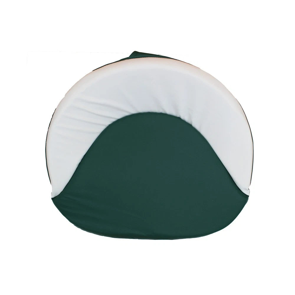 21" Green & White Seat Cover for Oliver (Fits YF31G/W)