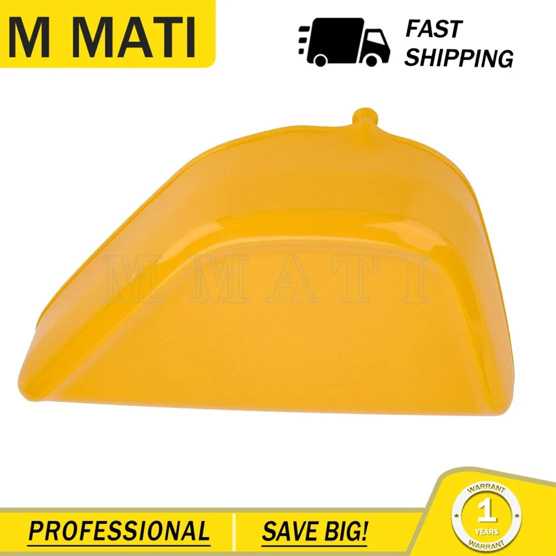 Left Side Cover for Honda Mini Trail Z50 Z50A (1972–1978) - Yellow