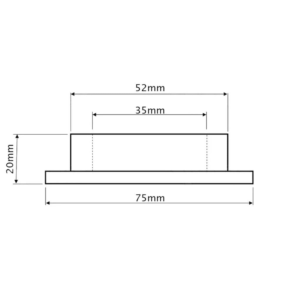 Bushing for Carraro 20.19 20.22 20.29 (35mm x 75/52mm) S.138581