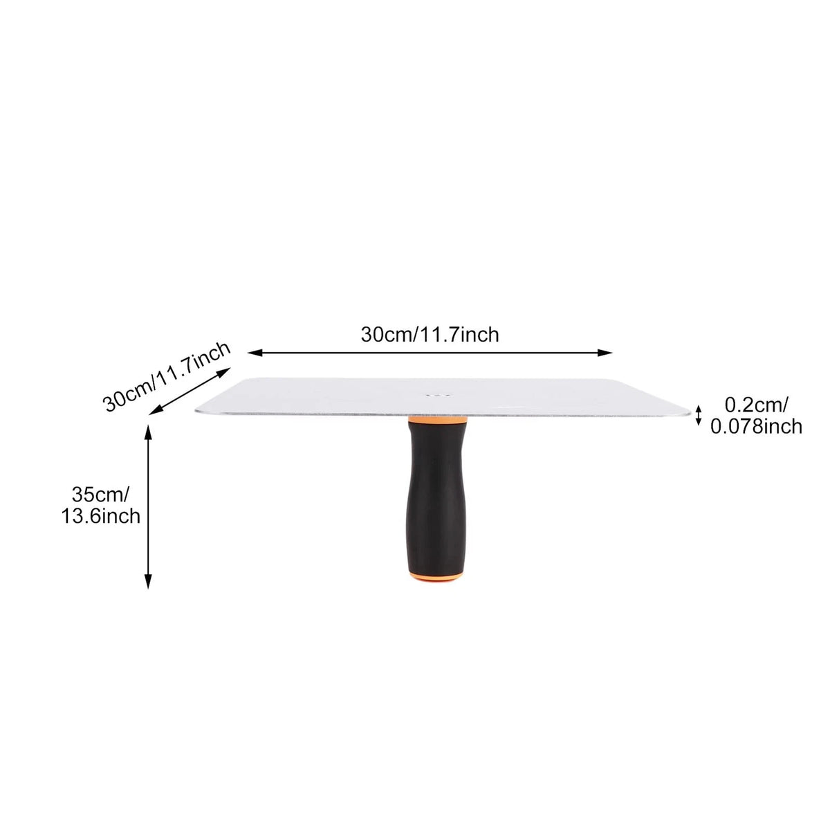 Aluminium Plastering Hawk for Plastering (11.8 inch)