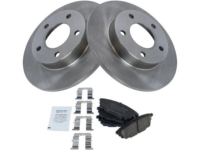 Brake Pad and Rotor Kit for Mazda Protege5 (2002–2003) 91312KDWQ