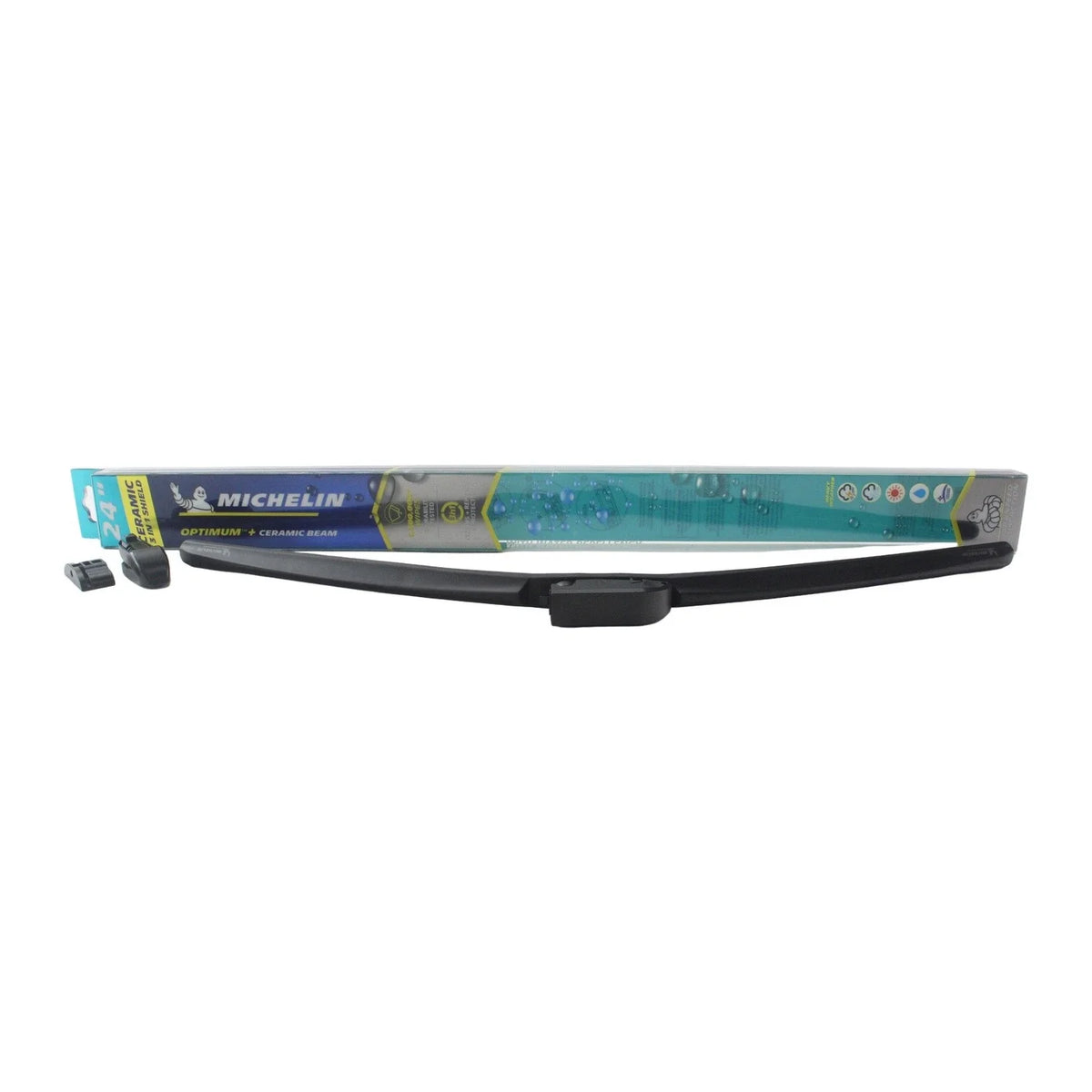 Set of 2 Michelin Optimum+ Ceramic Beam Wiper Blades for ES350 (2007–2012)