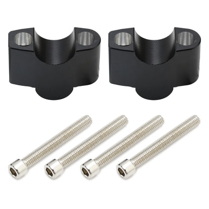 2X Aluminum Handlebar Risers for Honda CL 500 (2023–2024) M537-A078-BLK