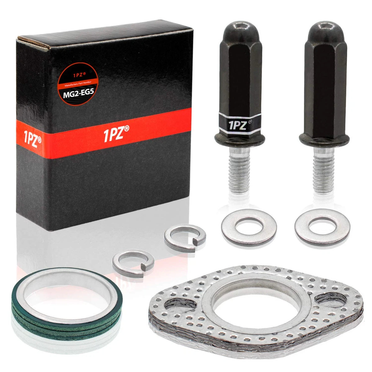Exhaust Bolt Gasket Kit for GY6 50 150cc Scooter ATV Moped Quad