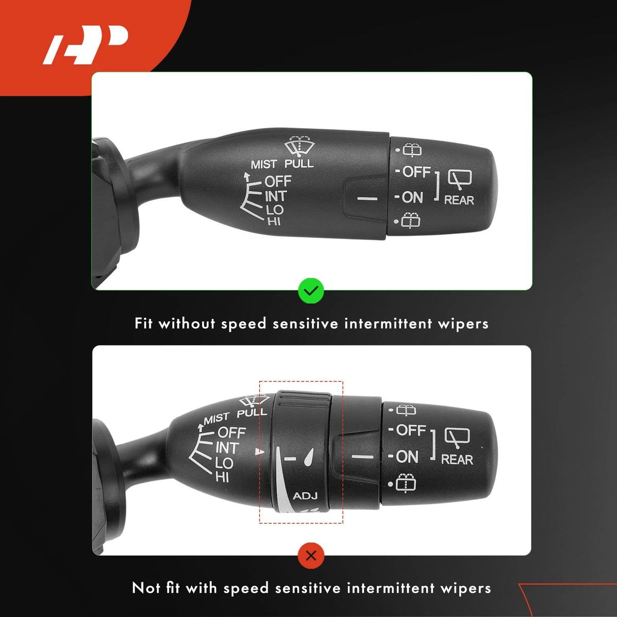 Windshield Wiper Switch for Honda CR-V (2008–2012) 35256SWAA02, WP416