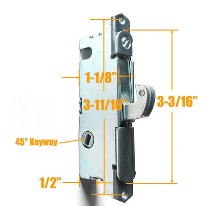 Sliding Glass Patio Door Handle Set for