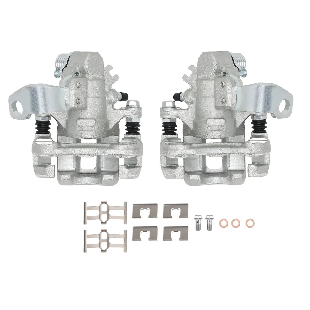 Complete Rear Brake Caliper Kit for Acura ILX (2013–2018) Honda Civic (2006–2015)