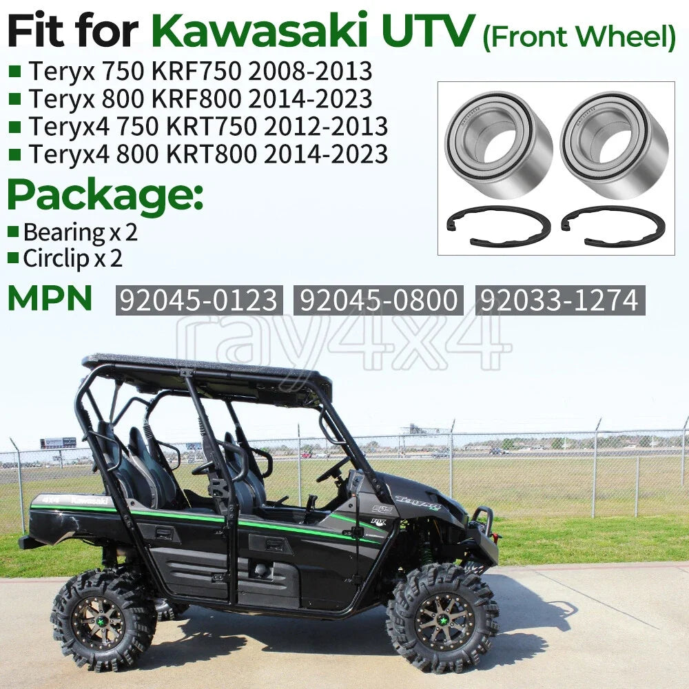 Front Wheel Bearing Circlip for Kawasaki Teryx 750 800 Teryx4 750 800 (2008–2018) 92045-0123