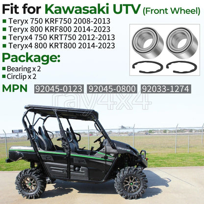 Front Wheel Bearing Circlip for Kawasaki Teryx 750 800 Teryx4 750 800 (2008–2018) 92045-0123
