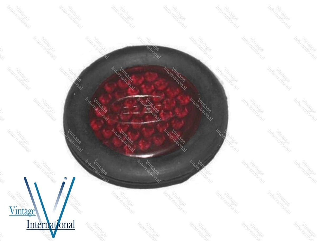 Rear Mudguard for Jawa 353 354 359 360 (Red Rubber Reflector)