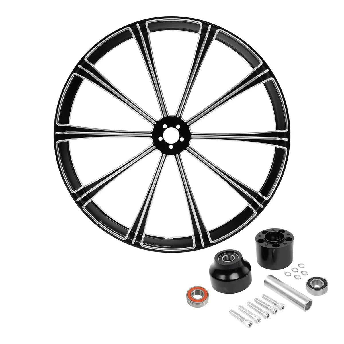30" Front Wheel Rim Hub for Harley Street Road Glide (2008–2025) ABS