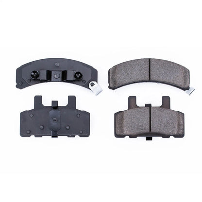 2X Powerstop Brake Pad Set Front for Chevy Express Van (1997–2002) 16-369, SSCP369, EHT369H