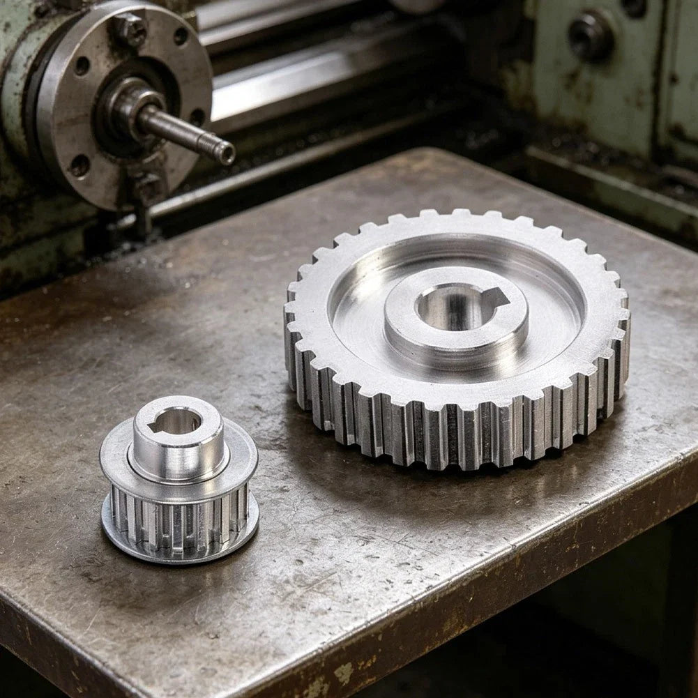 2X Metal Timing Pulley Gear for Cj0618 016, Cj0618 027/148 (Motor Use)