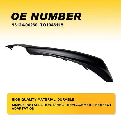 Front Left Lower Bumper Grille Molding Trim for Toyota Camry (2021–2023)