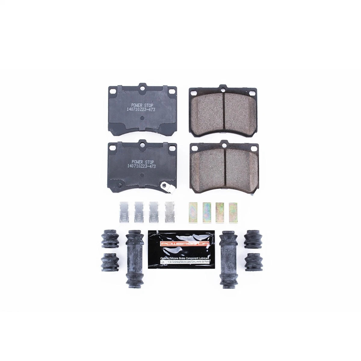 2X Powerstop Z23-473 Brake Pad Set Front for Ford Escort Tracer (1991–2003)