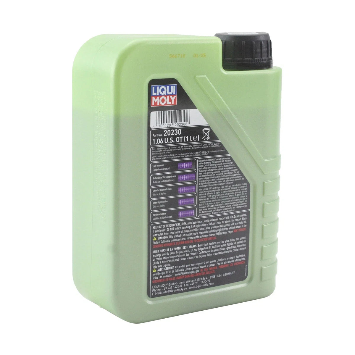 7L Liqui Moly Molygen 5W-40 Oil Change Kit for Audi V6 3.0/3.2L (2004–2012)
