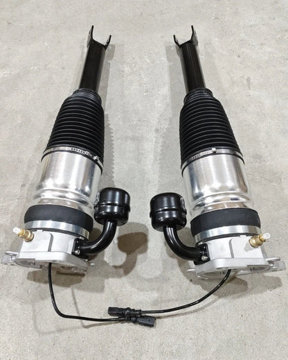 Pair Rear Air Suspension Shock Struts for Bentley Continental Flying Spur (2004–2018)