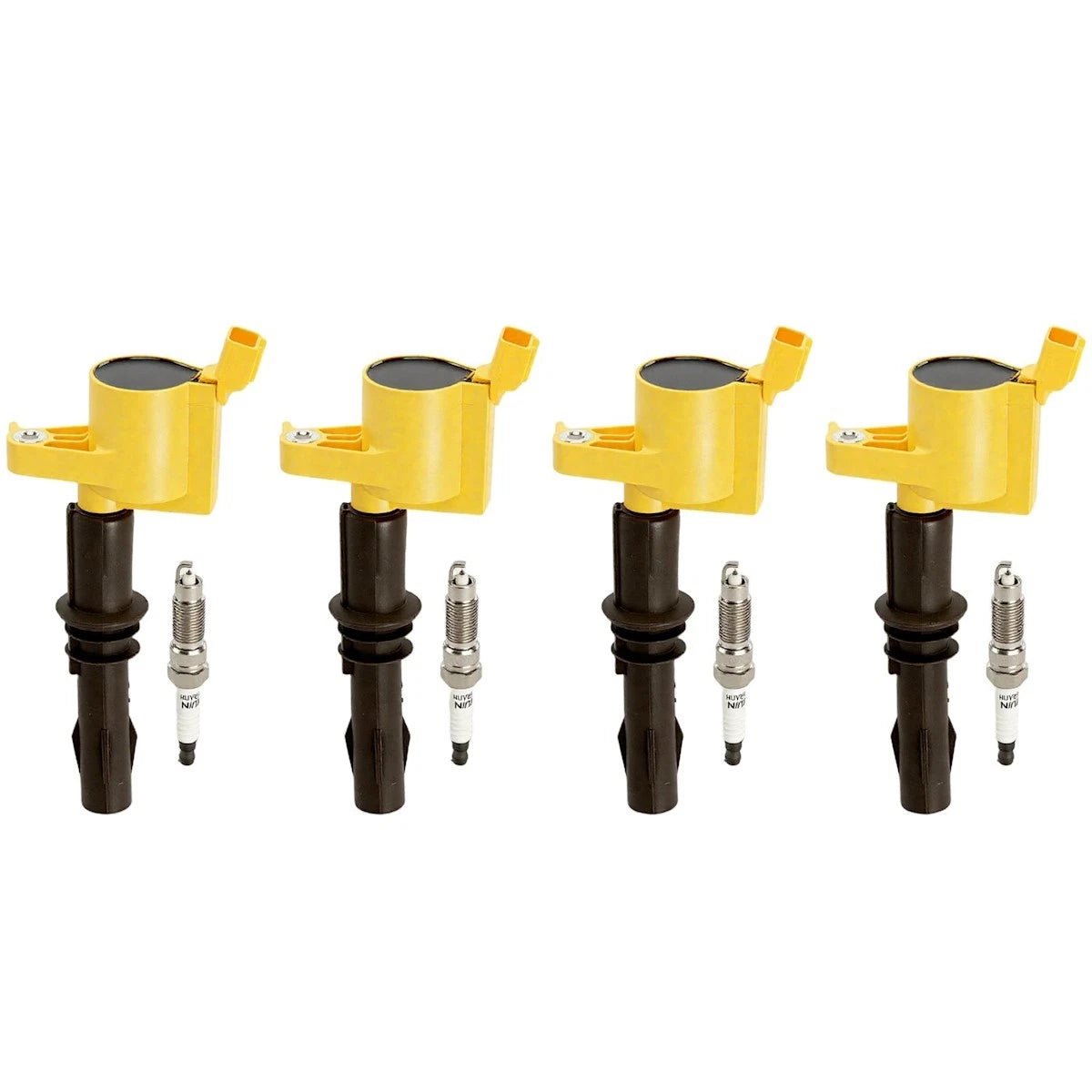 Ignition Coil and Spark Plug Kit for Ford Explorer F-250 (2008–2014) 18105490
