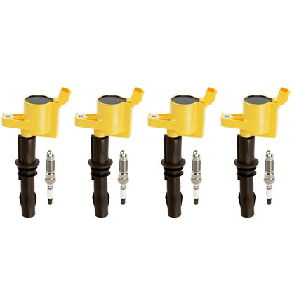 Ignition Coil and Spark Plug Kit for Ford Explorer F-250 (2008–2014) 18105490