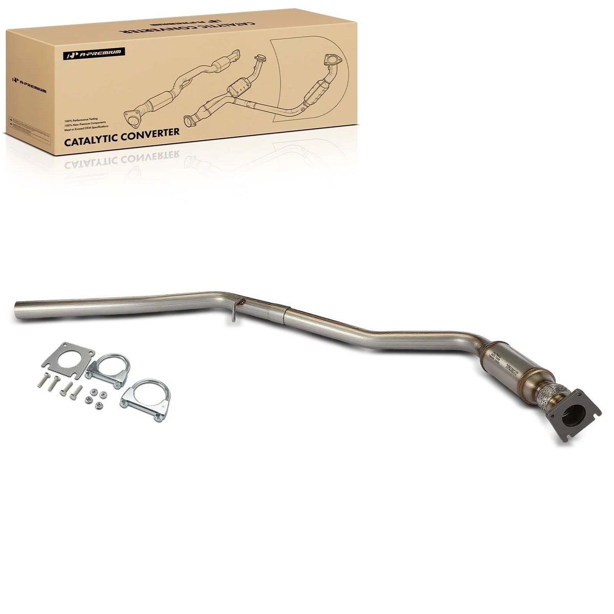 Rear Catalytic Converter for Dodge Grand Caravan, Town & Country (2008–2010) 643032, 47846