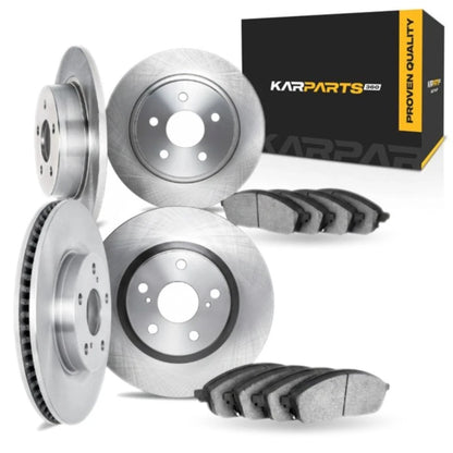 Set of 4 Brake Rotors for Jeep Compass/Patriot (2012–2016) ALX-PAU-DF-6514-39027-CLA3