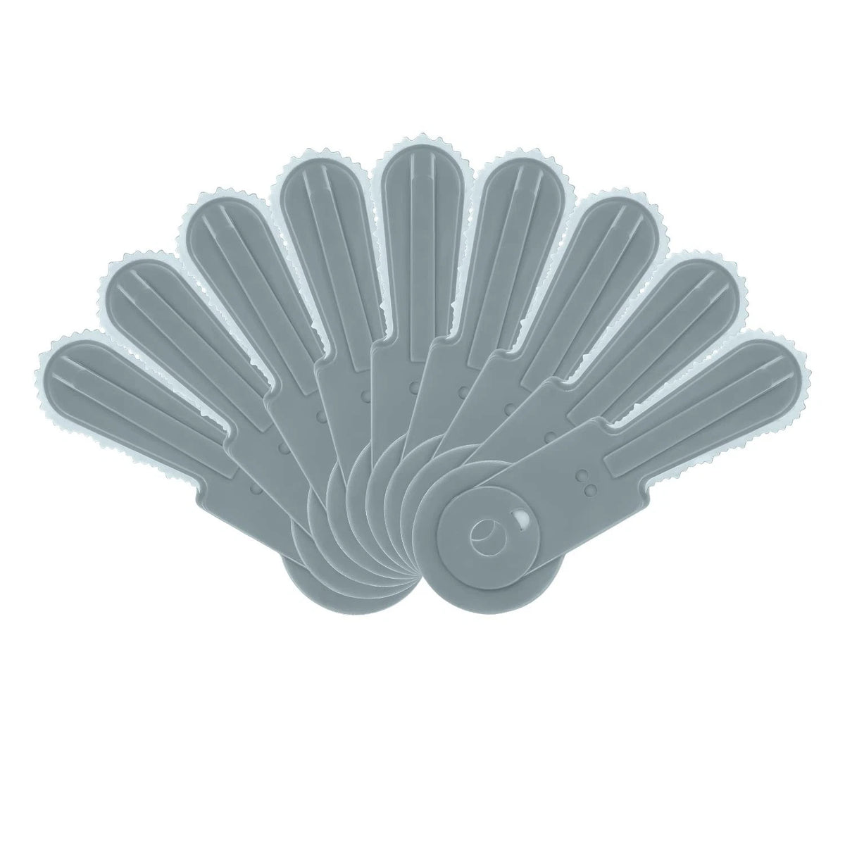 9Pcs Brush Cutter Replacement Blades for Weed Gray