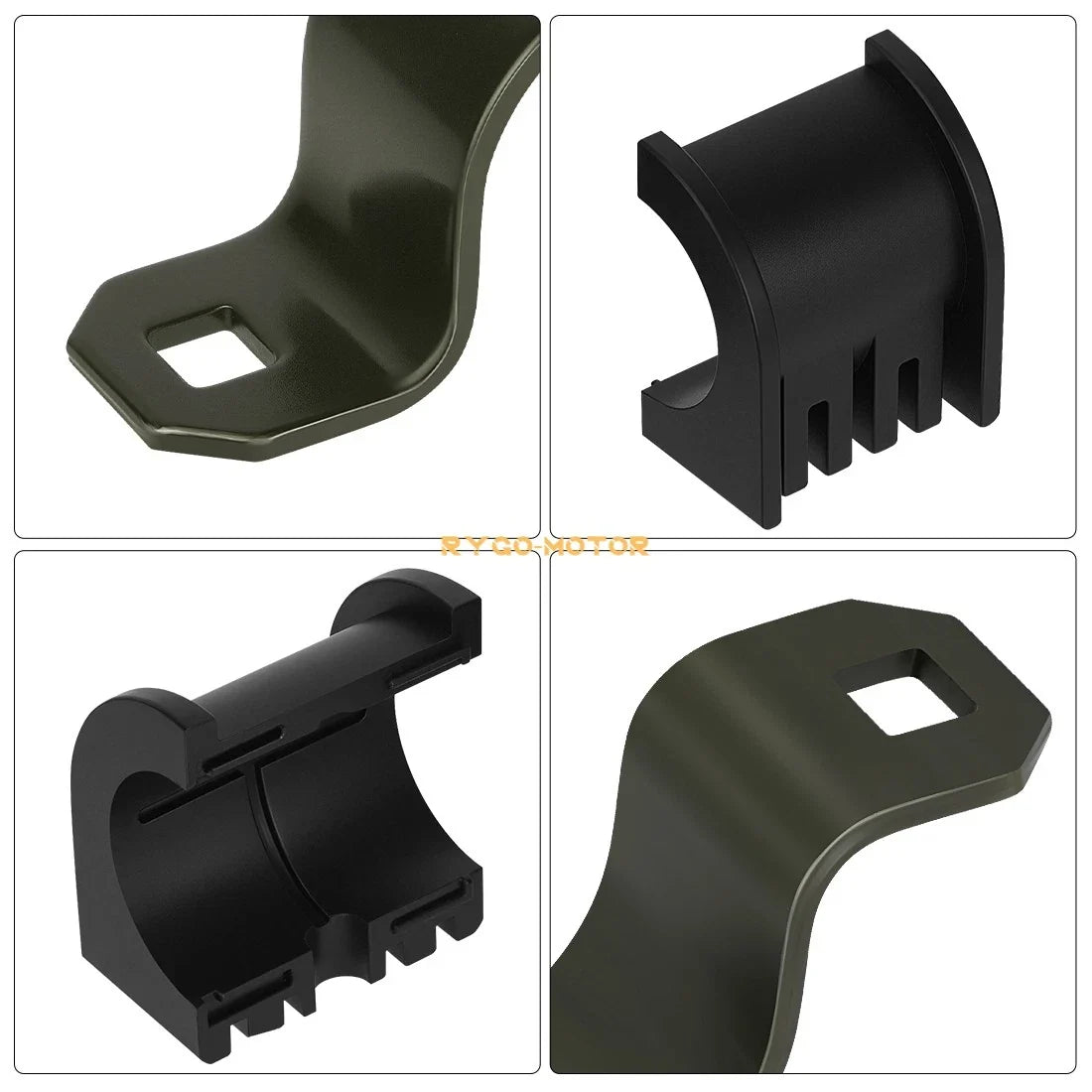 Upper Steering Bushing Bracket for Polaris Ranger ETX 400 500 570 800 900 (2013–2020)