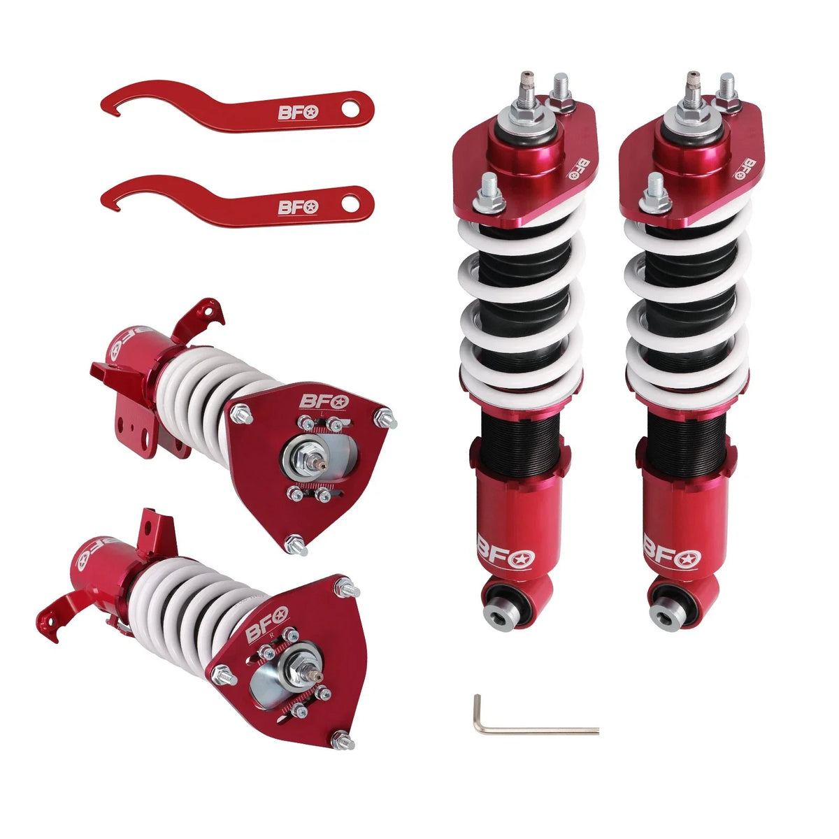 BFO Coilover 24 Way Damper Suspension Kit for Subaru BRZ, FR-S, Toyota 86 (2013–2023)