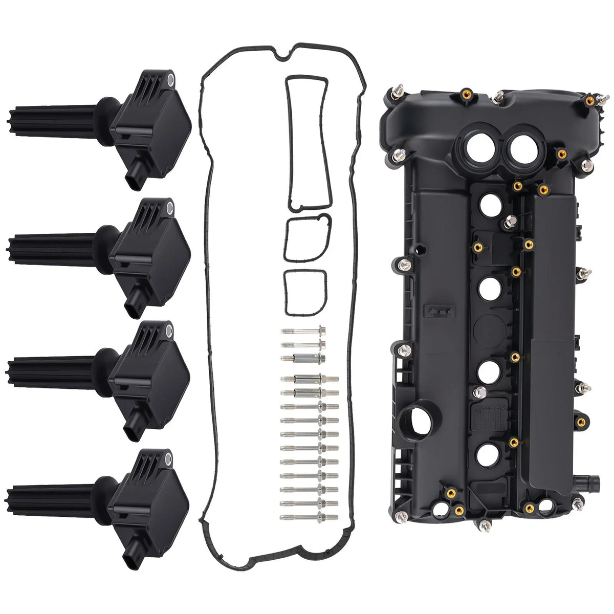 Engine Valve Cover + Coils for Land Rover Range Rover Evoque LR2 (2012–2019) LR070360