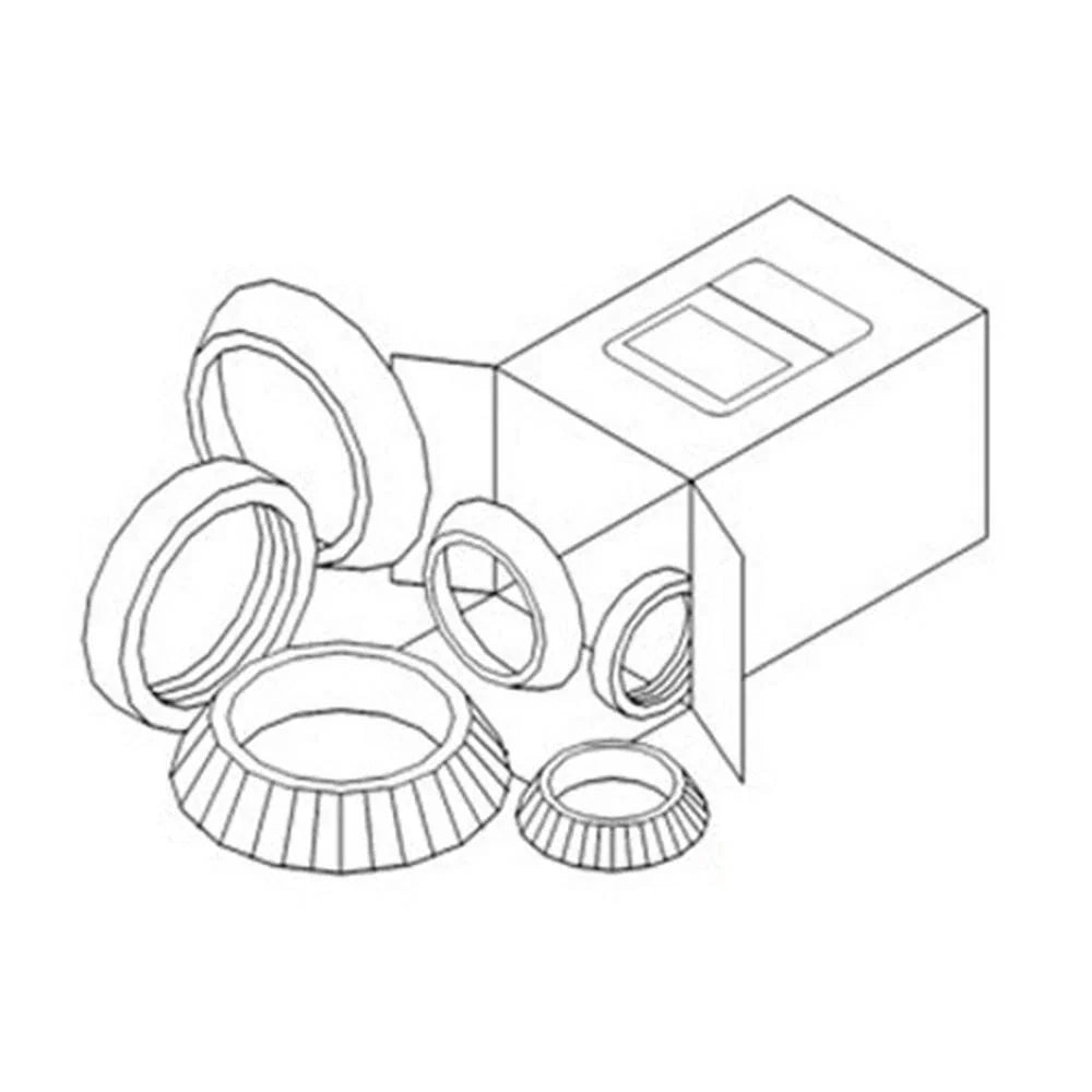 Wheel Bearing Kit 1810320M1 for Massey Ferguson 165 253 255 275 283 290 360