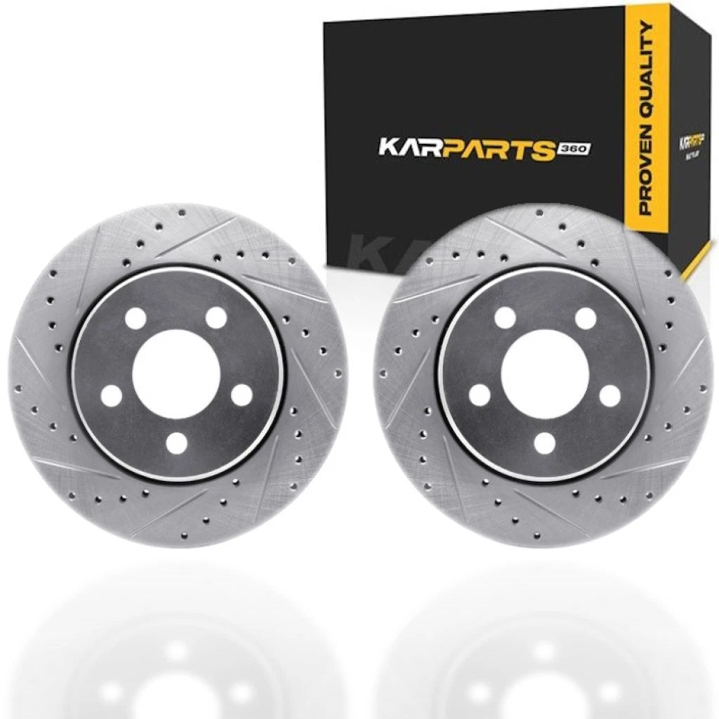 Drilled and Slotted Rotors for Dodge Nitro (2007–2011) ALX-PAU-DF-7212-42086-CLA1
