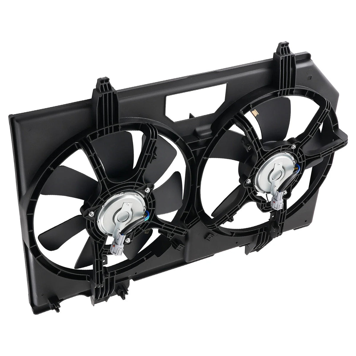 Dual Cooling Fan Shroud for Nissan X-Trail (2004–2013) 214818H31A 621908 4Pin 240W