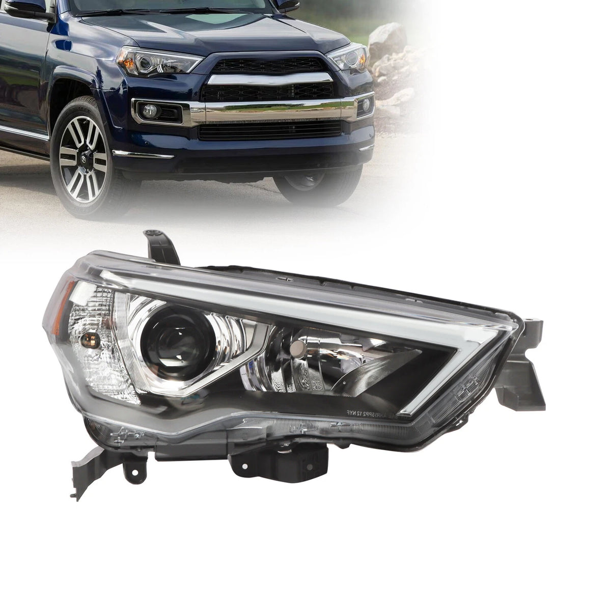 Headlight Lamp Right Hand Side for Toyota 4Runner (2021–2023)