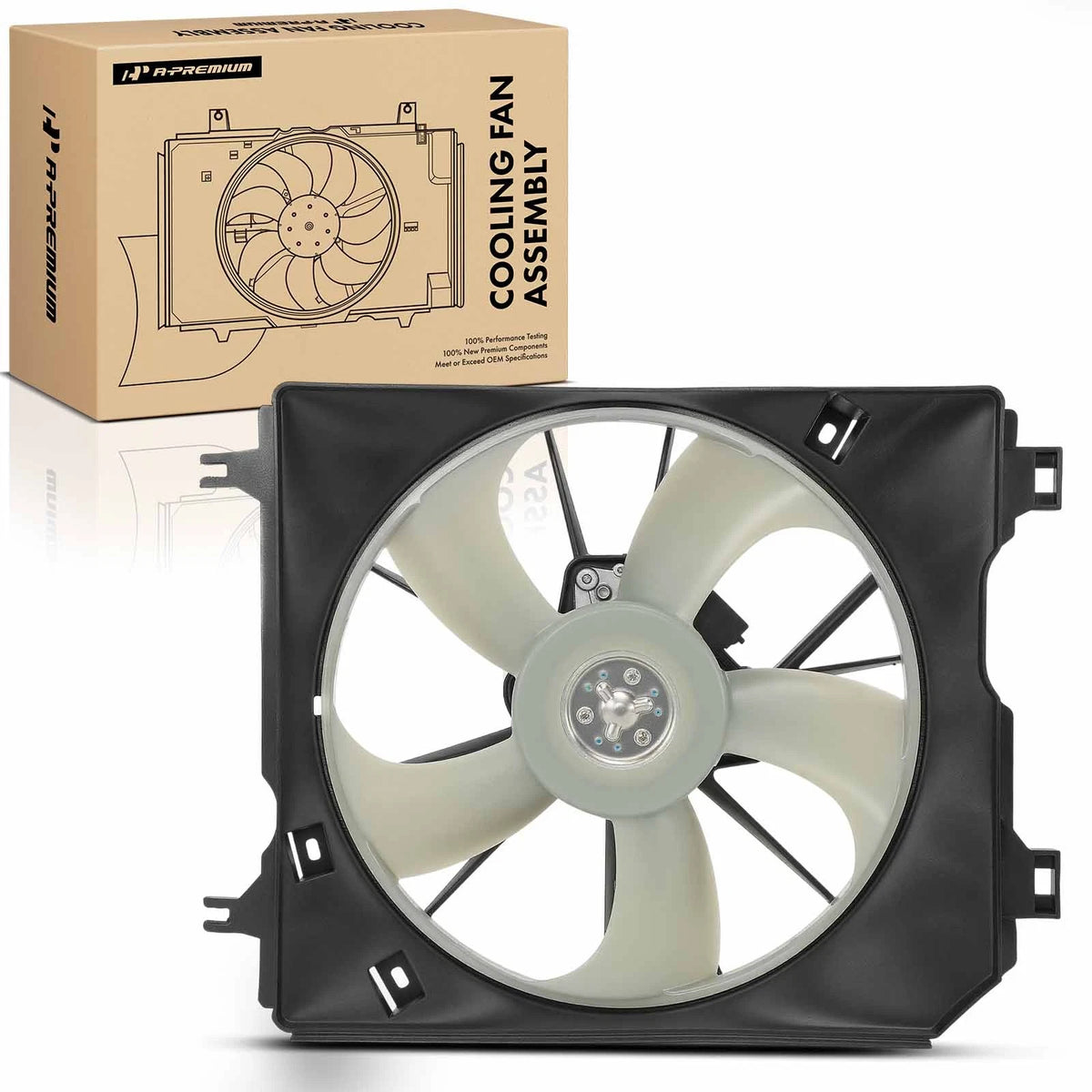 Cooling Fan Assembly for Honda CR-V (2023–2024) 1901569FA01, 1902069FA01, 1903069FA01