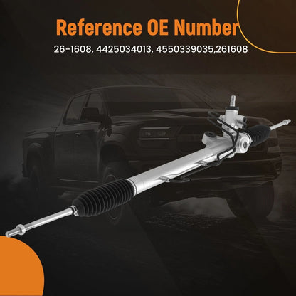 Complete Power Steering Rack & Pinion for Toyota T100 (1995–1998) 26-1608 RWD
