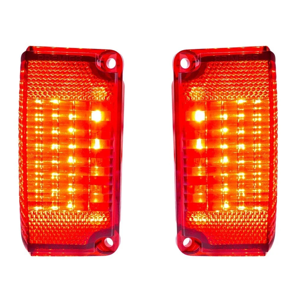 LED Tail Light Set with Flasher Replacement for 1968–1969 Chevy El Camino