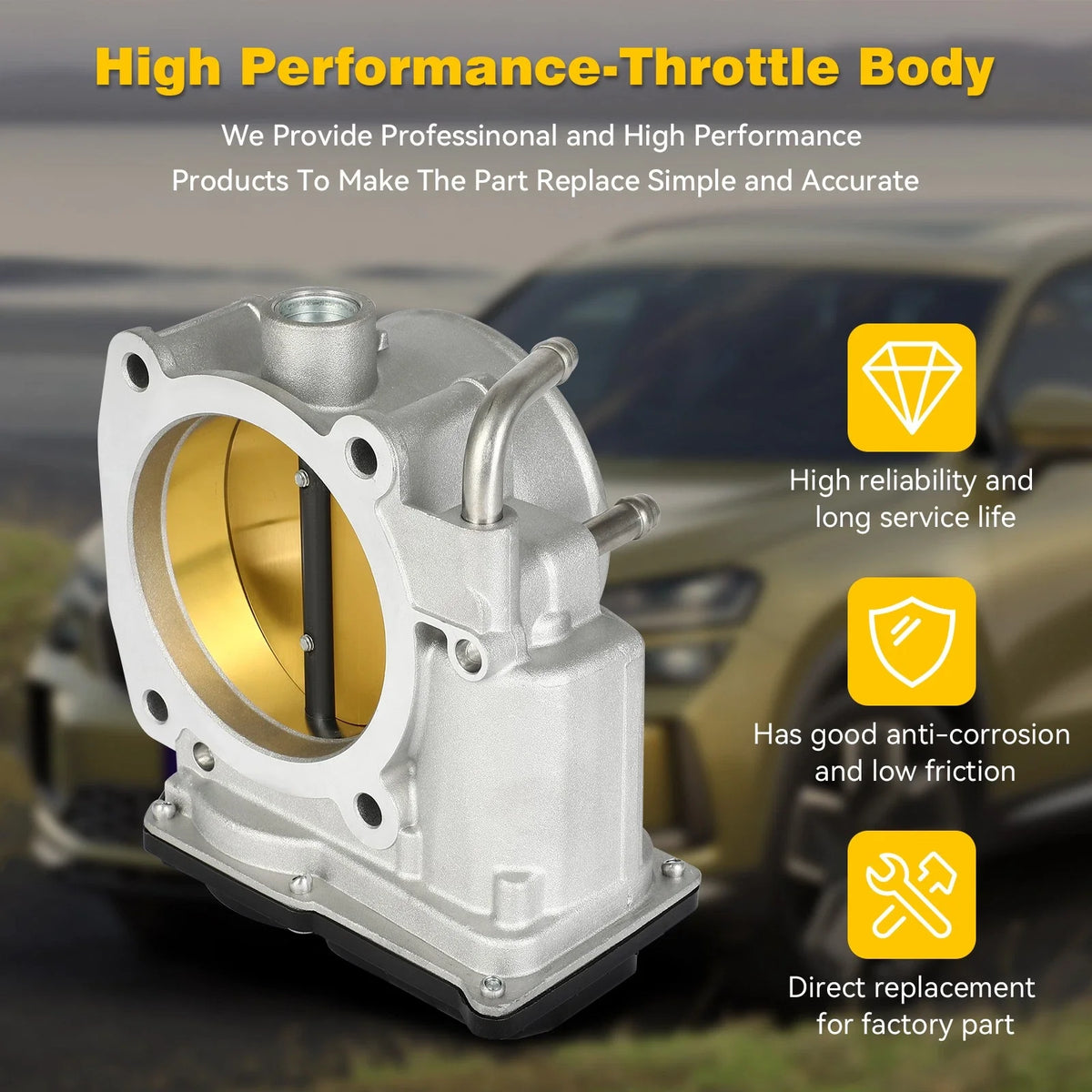 Throttle Body for Land Rover LR3, Range Rover Sport (2005–2009)