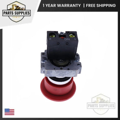 Emergency Stop Switch for Snorkel Upper Control Box Assembly