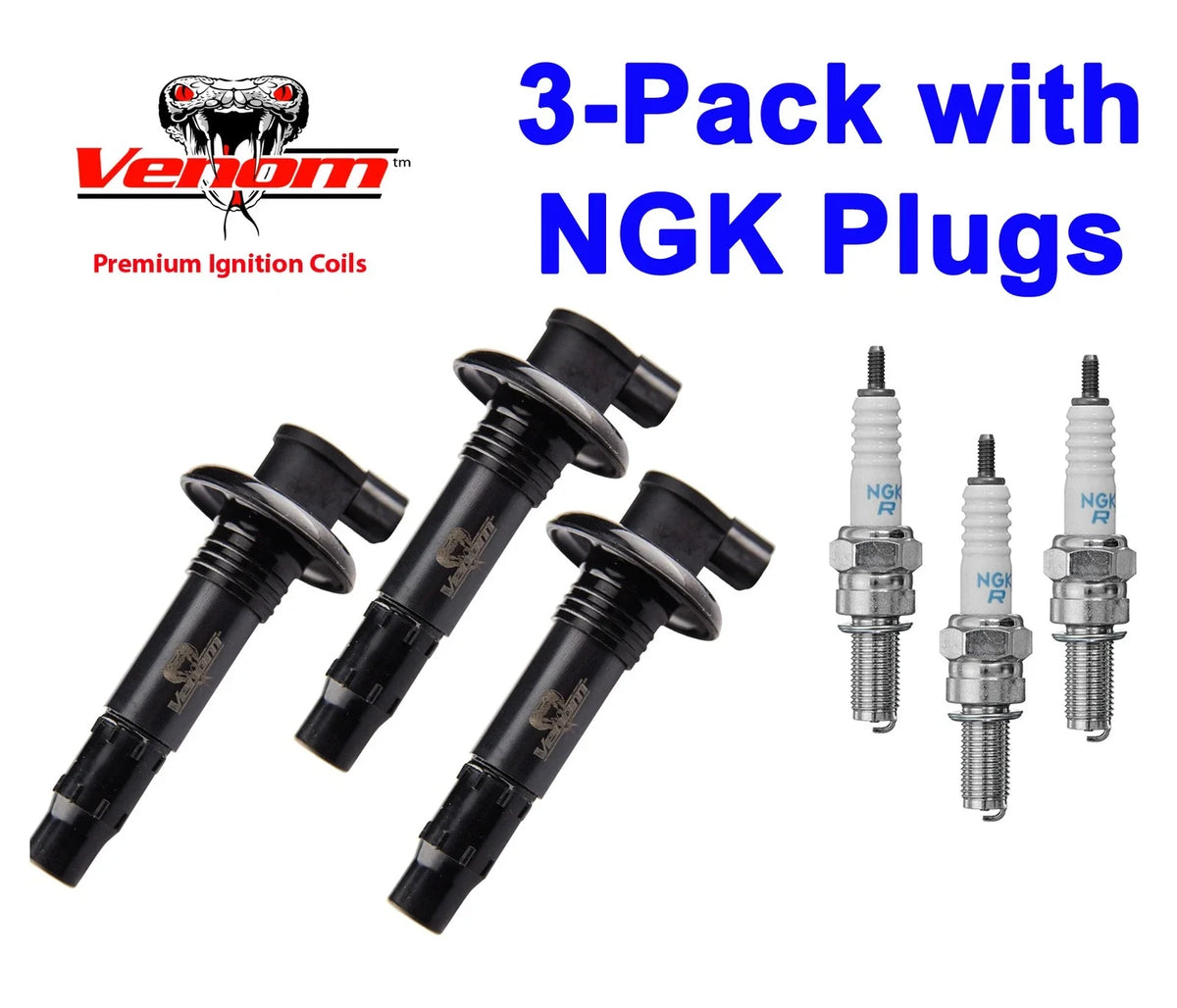 Ignition Coil & Plugs for SeaDoo GTX RXT RXP GTI GTS 130 155 185 215 255 260 (4-TEC)