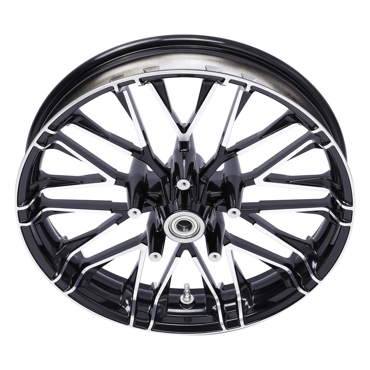 Set of 2 Wheel Rims for Harley Touring Road King Glide (2009–2024) 21" Front 18" Rear