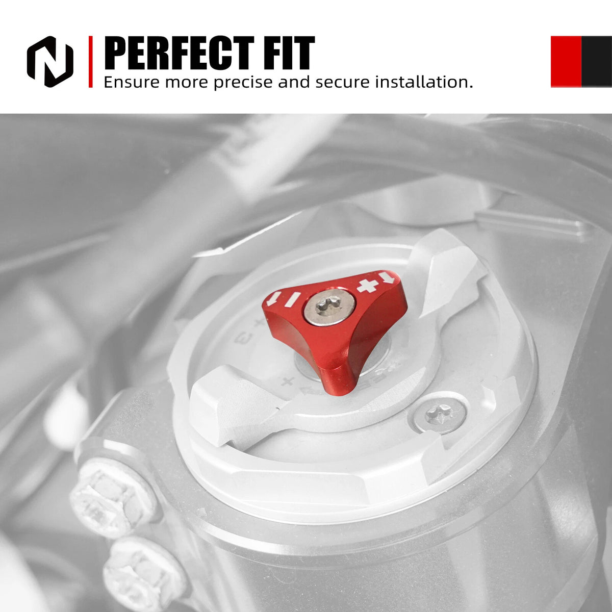 Front Fork Knob Adjusters for Beta 390 430 500 RR-S (2017–2018) Aluminum