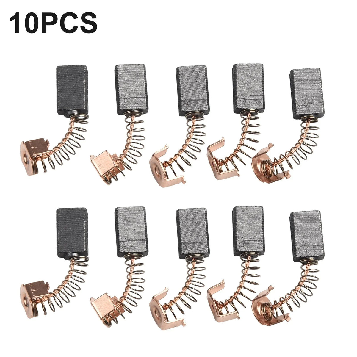 Set of 10 Carbon Brushes 5x8x12mm for Black Decker Angle Grinder G720