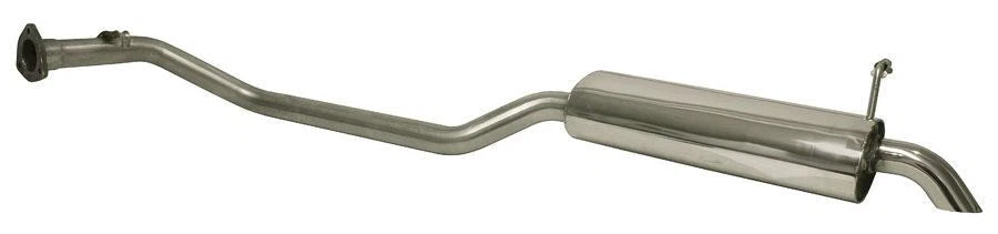Exhaust Silencer for VW T2 Brazilian Bay (1970–1979) Stainless Steel OS Right