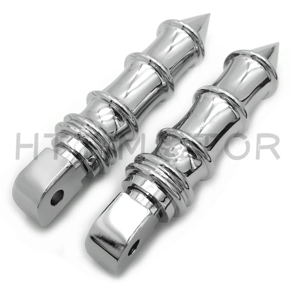 Spike Bamboo Footpeg for Harley Softail Fat Boy FLFB, Fat Bob FXFB (2018–2023)