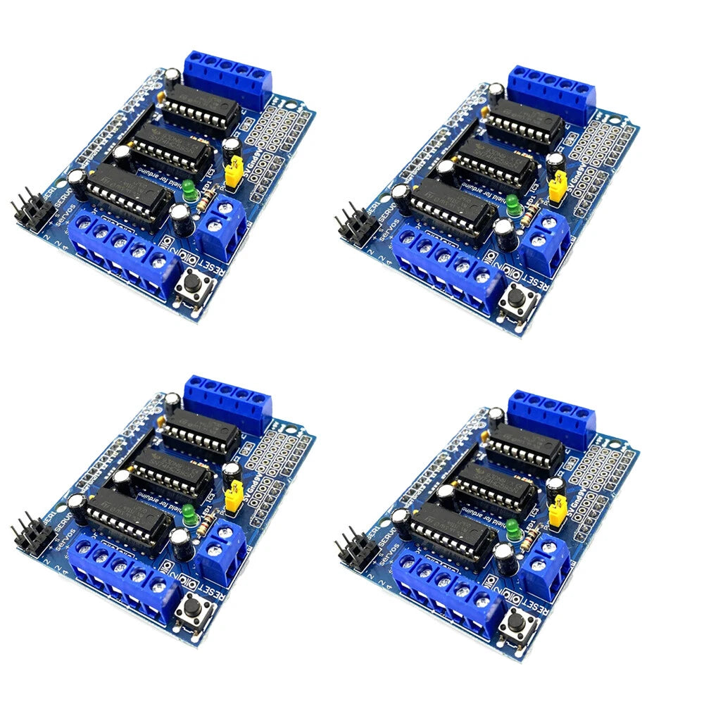 4Pcs Drive Shield Expansion Board L293D for Arduino Mega2560 (2009–2015)