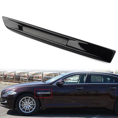 Front Left Fender Air Vent Grille for Jaguar XJ (2010–2019) Black