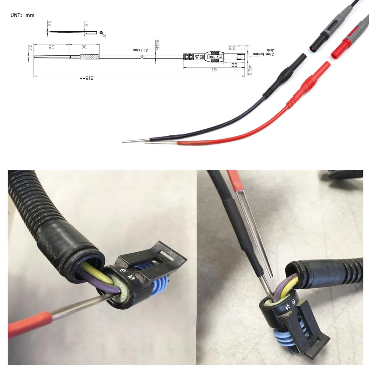 Back Test Probe Kit for Automotive Diagnostic Testing
